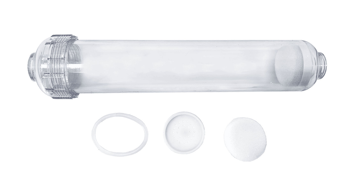 Whimar - Cartuccia trasparente Pre/Post filtro da 250 ml