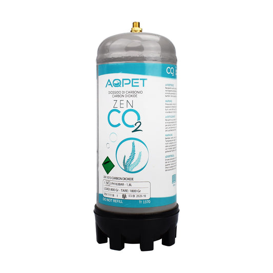 Zen CO2 Bombola 800 gr non Ricaricabile passo M10x1