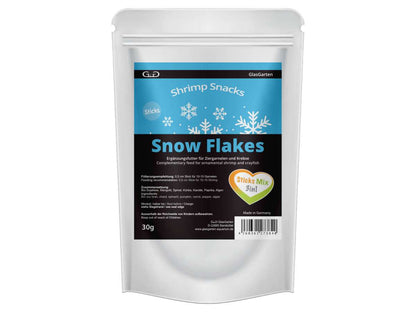 GlasGarten Shrimp Snack Snow Flakes Sticks Mix 3in1 per caridine e gamberi