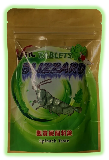 BLIZZARD Tablet Shrimp Food Spinach