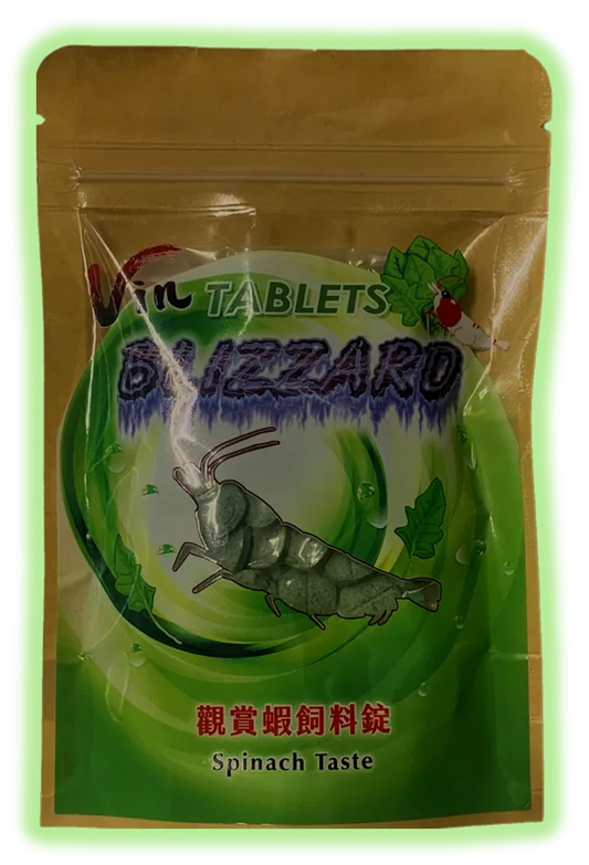 BLIZZARD Tablet Shrimp Food Spinach