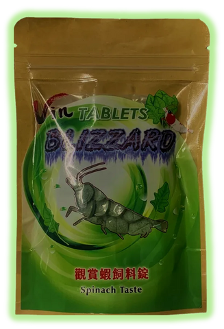 BLIZZARD Tablet Shrimp Food Spinach