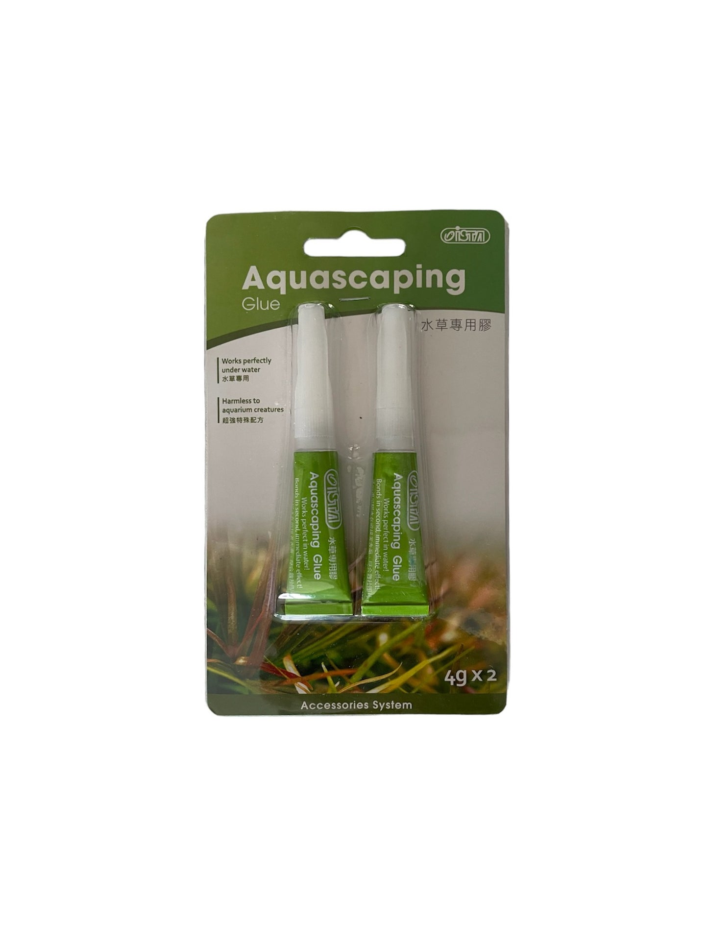 Ista Aquascaping Glue 2x4gr - Colla Istantanea per piante e muschi