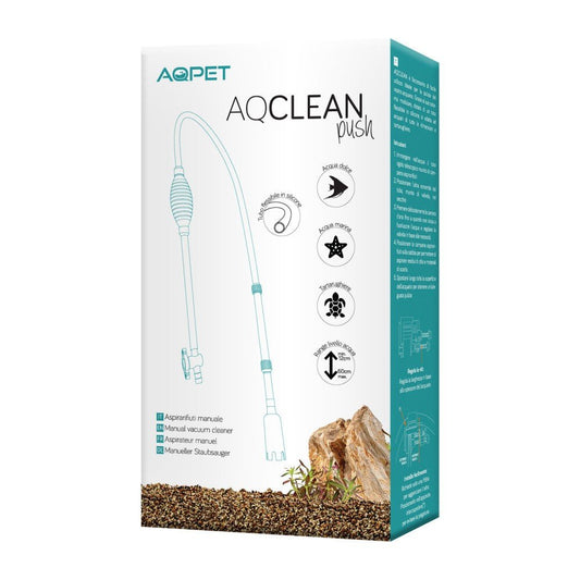 Aqpet AQClean push aspirarifiuti manuale - AQUASHRIMP