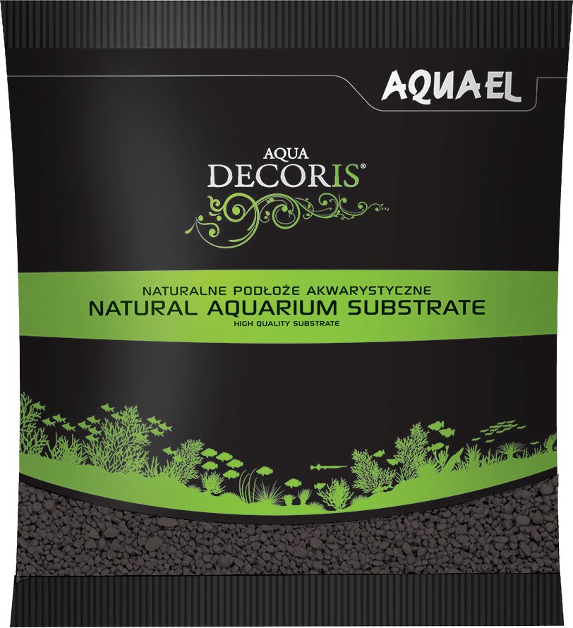 Aquael – Gravel Aqua Decoris black 1kg - AQUASHRIMP