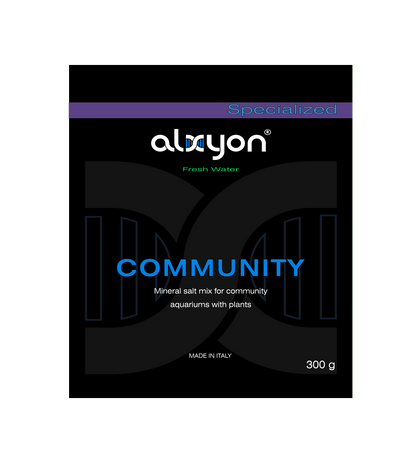 Alxyon Specialized Community - integratore di sali per acquari di comunità