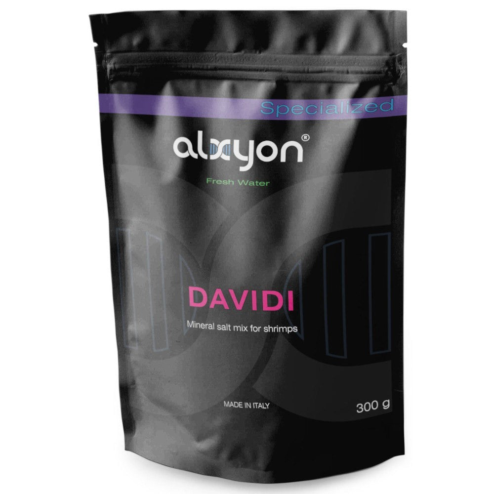 Alxyon Specialized Davidi - integratore di sali per gamberetti d'acqua neutra