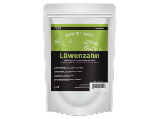GlasGarten Shrimp Snack Löwenzahn per caridine e gamberi