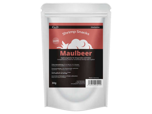 GlasGarten Shrimp Snacks Maulbeer per caridine e gamberi