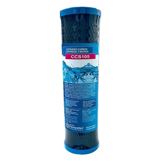 Cartuccia filtrante Carbone Sinterizzato 10" 5 mcr - AQUASHRIMP