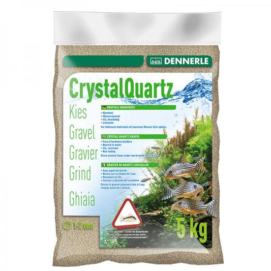 Dennerle Crystal Quartz Dark Brown - 5 Kg - AQUASHRIMP