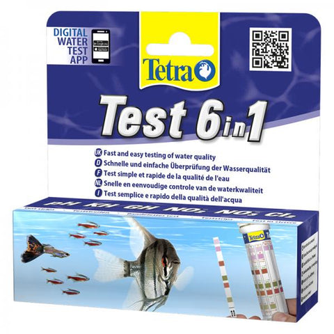 Tetra Test Strisce 6 in 1 - AQUASHRIMP
