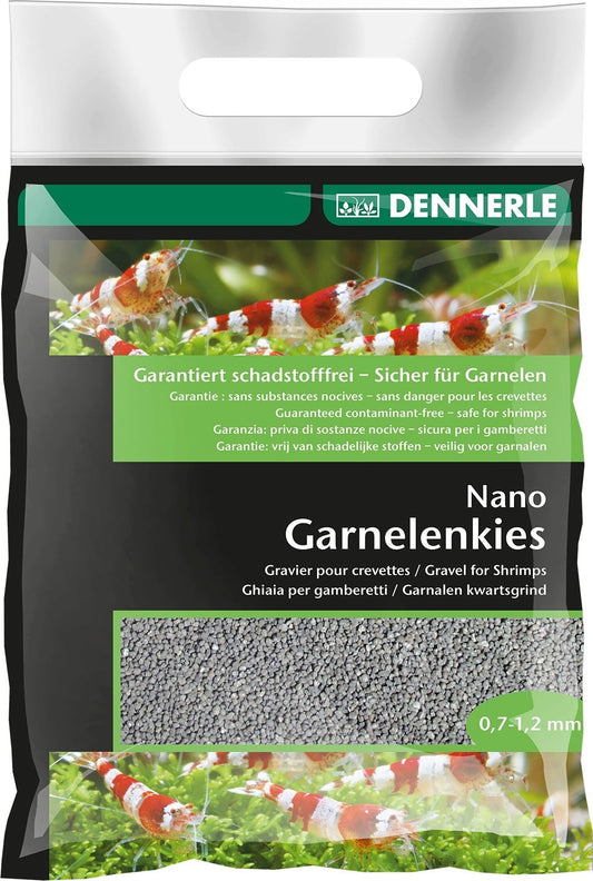 Dennerle Nano Ghiaia Grigio Arkansans - 2 Kg - AQUASHRIMP