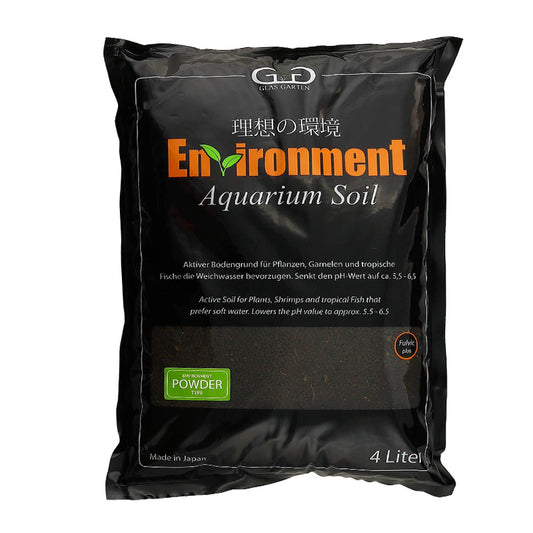 GlasGarten Environment Aquarium Soil Powder 4 l