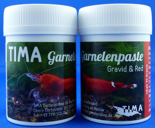 TIMA Garnelenpaste GRAVID RED - 35 G - AQUASHRIMP