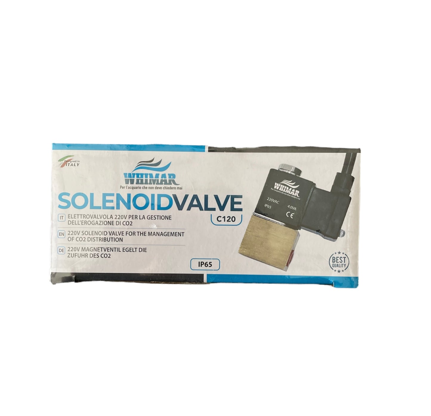 WHIMAR - Solenoid Valve - Elettrovalvola 220V con LED di funzionamento