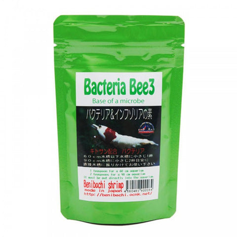 Benibachi Bacteria Bee 3 - Integratore di batteri, enzimi e chitosano per gamberetti 30 g